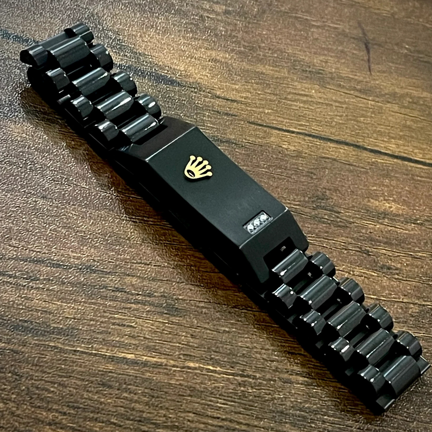 16mm Black RLX Crown Jubilee Bracelet