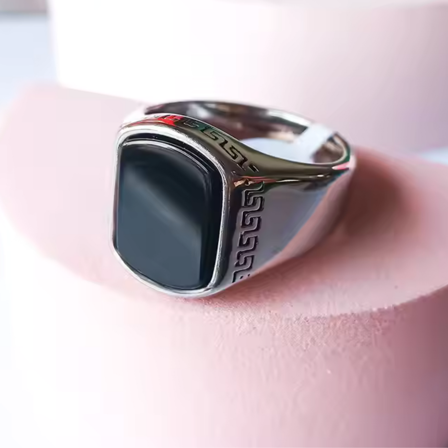 Stainless Steel Turkish Versace Ring